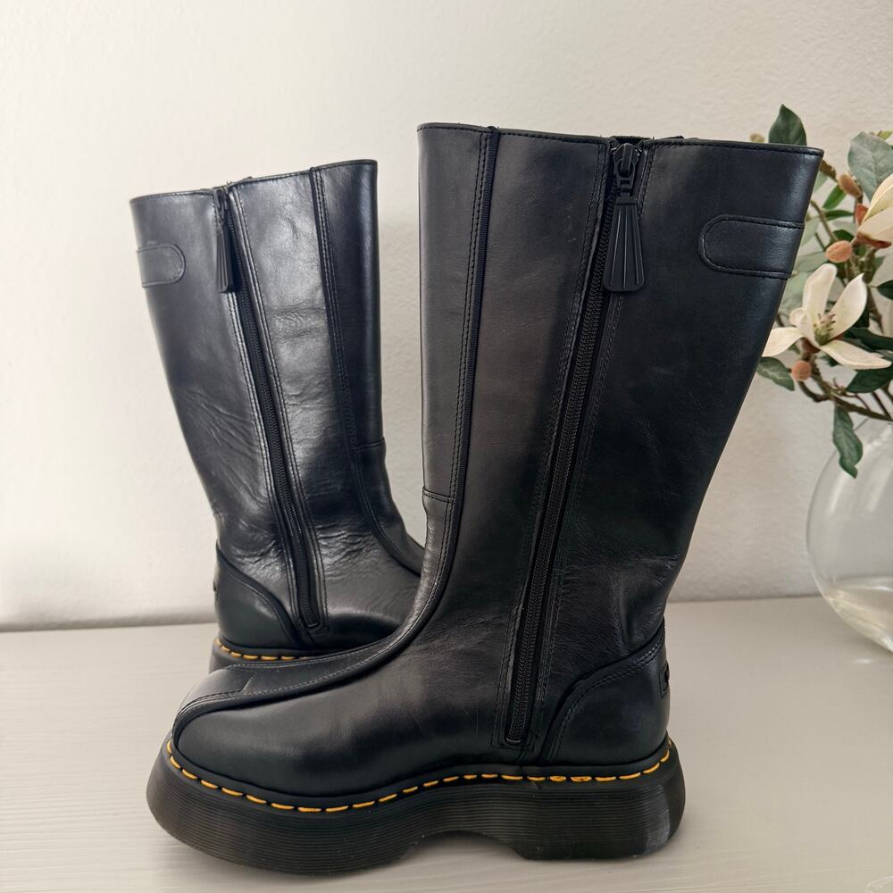 Dr. Martens Buzz Hi boots black leather 7 - Picture 2 of 8